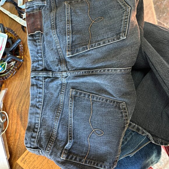 Lauren Jeans Co velvet-appliques light black jeans, 16 - Picture 5 of 6